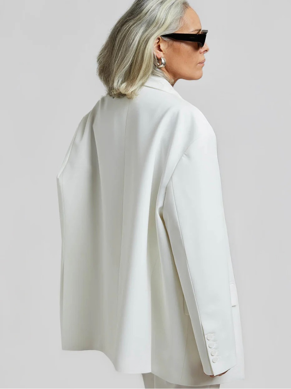 Frankie Shop Bea Blazer White New!! - Picture 3 of 7